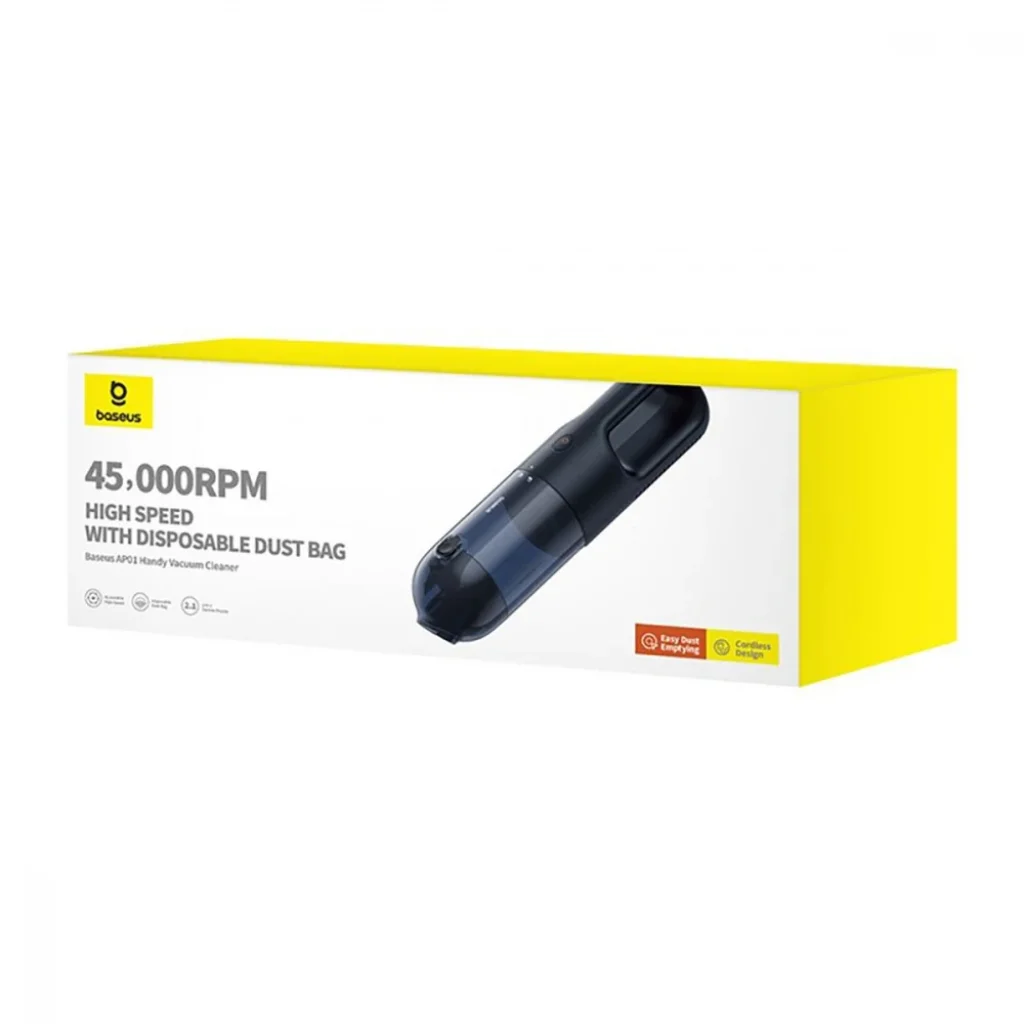 Портативний пилосос Baseus AP01 Handy Vacuum Cleaner (5000pa) Black, C30450100111-00