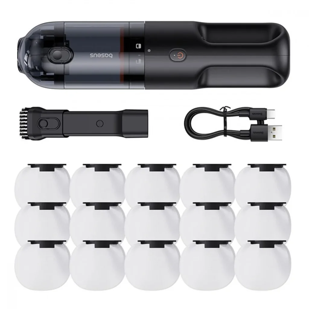 Портативний пилосос Baseus AP01 Handy Vacuum Cleaner (5000pa) Black, C30450100111-00