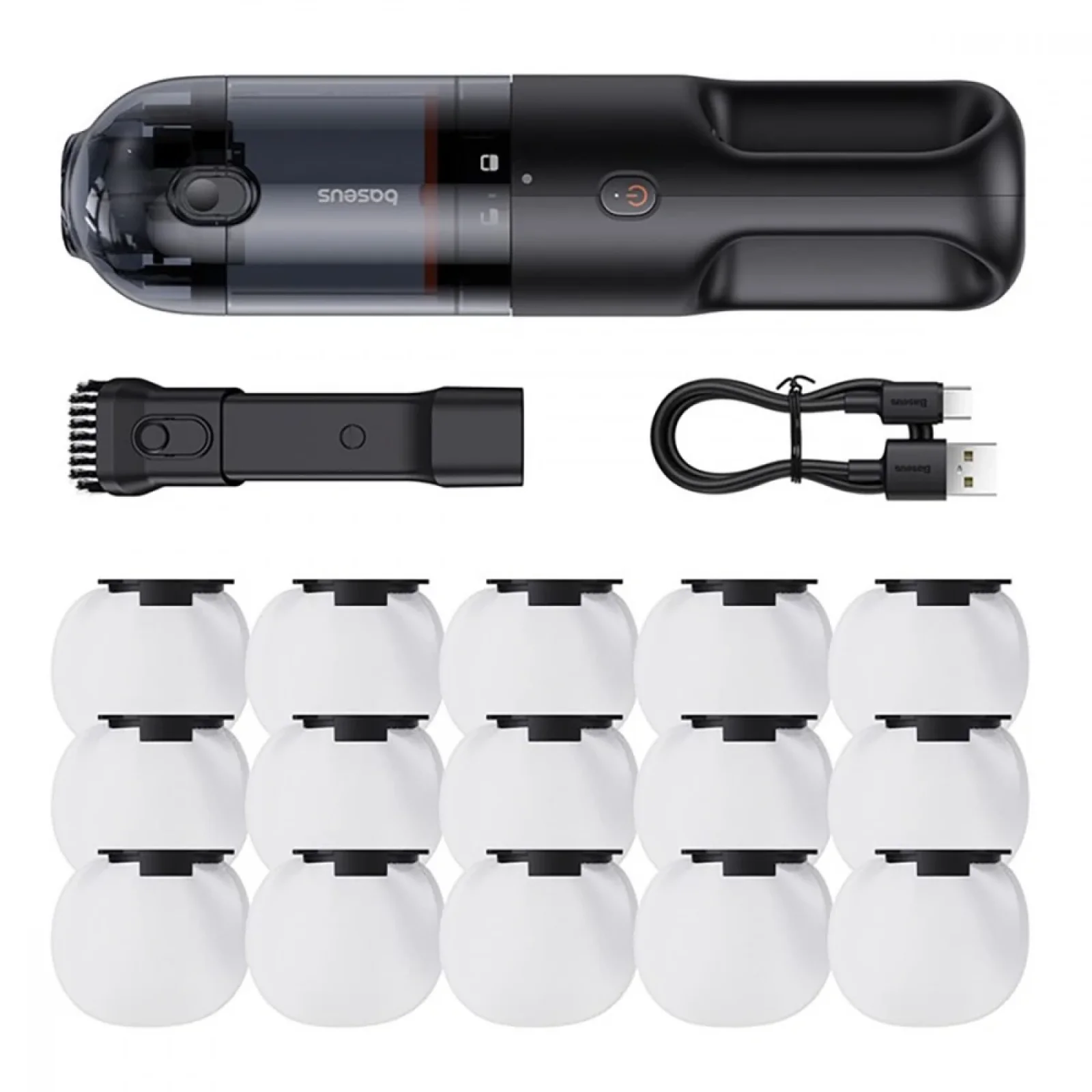 Портативний пилосос Baseus AP01 Handy Vacuum Cleaner (5000pa) Black, C30450100111-00