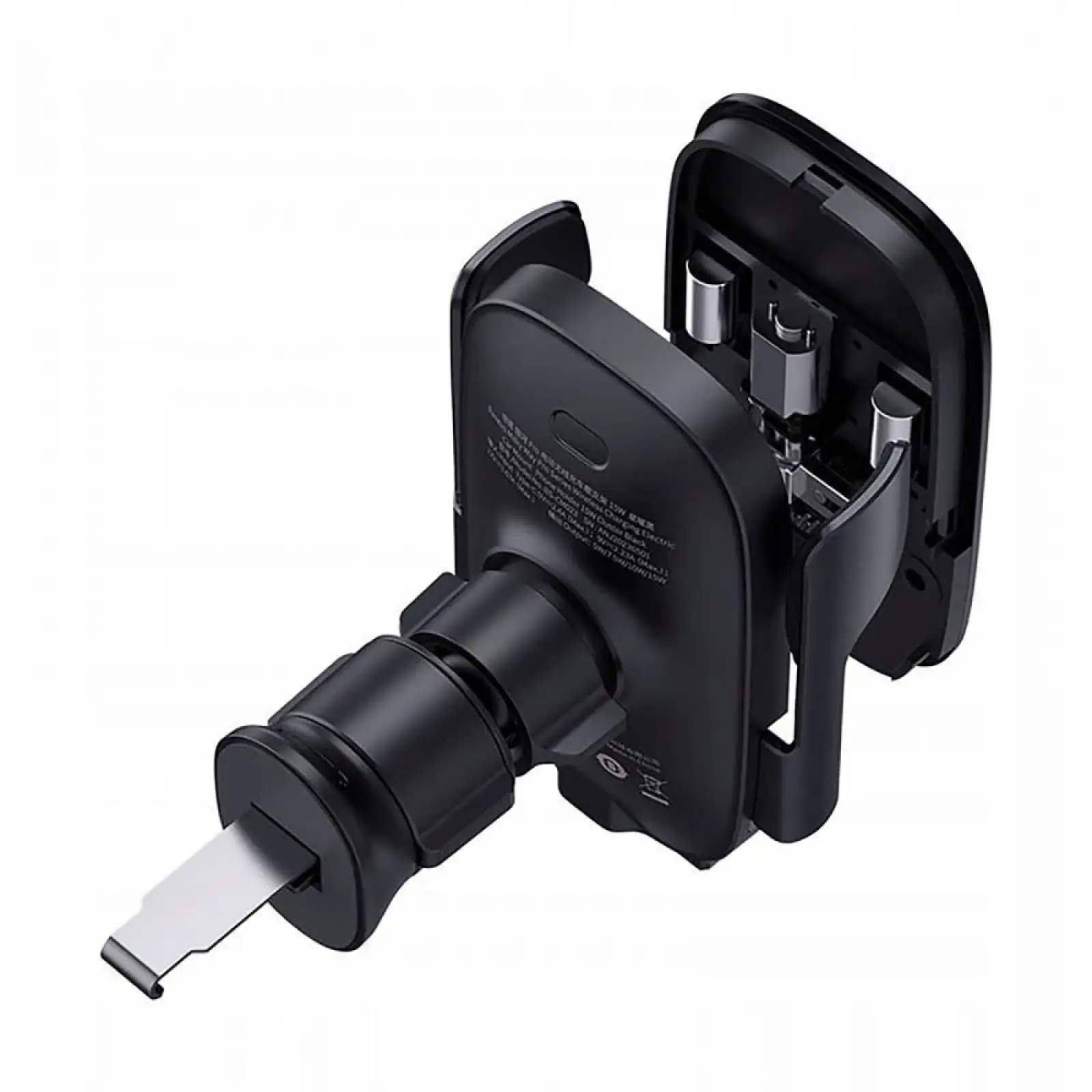 Автодержатель с беспроводной зарядкой Baseus Milky Way Pro 15W Black, C40357000111-00