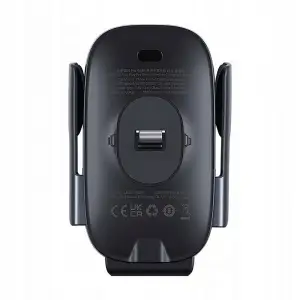 Автодержатель с беспроводной зарядкой Baseus Milky Way Pro 15W Black, C40357000111-00