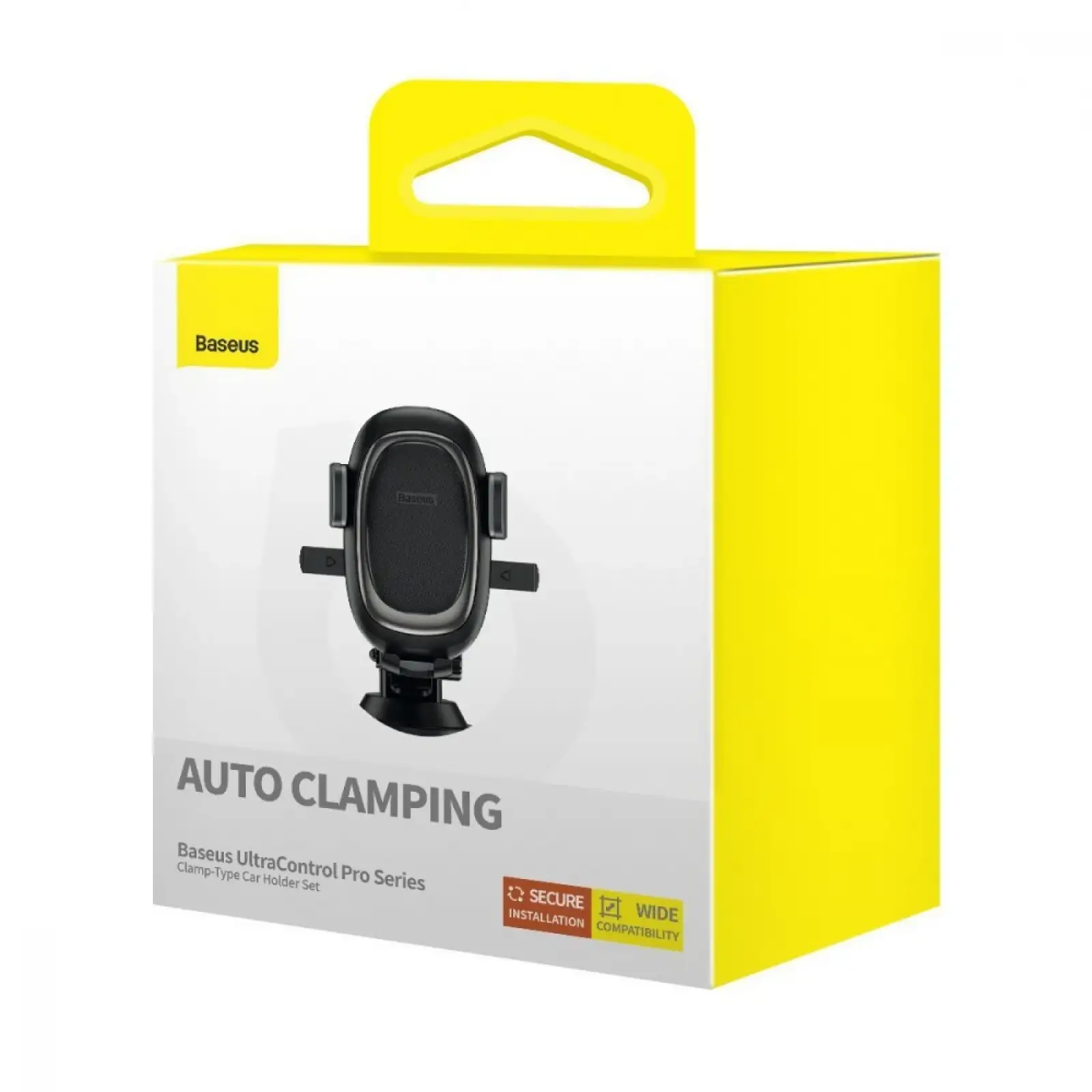 Автодержатель Baseus UltraControl Pro Series Clamp-Type Black, C40351600113-00
