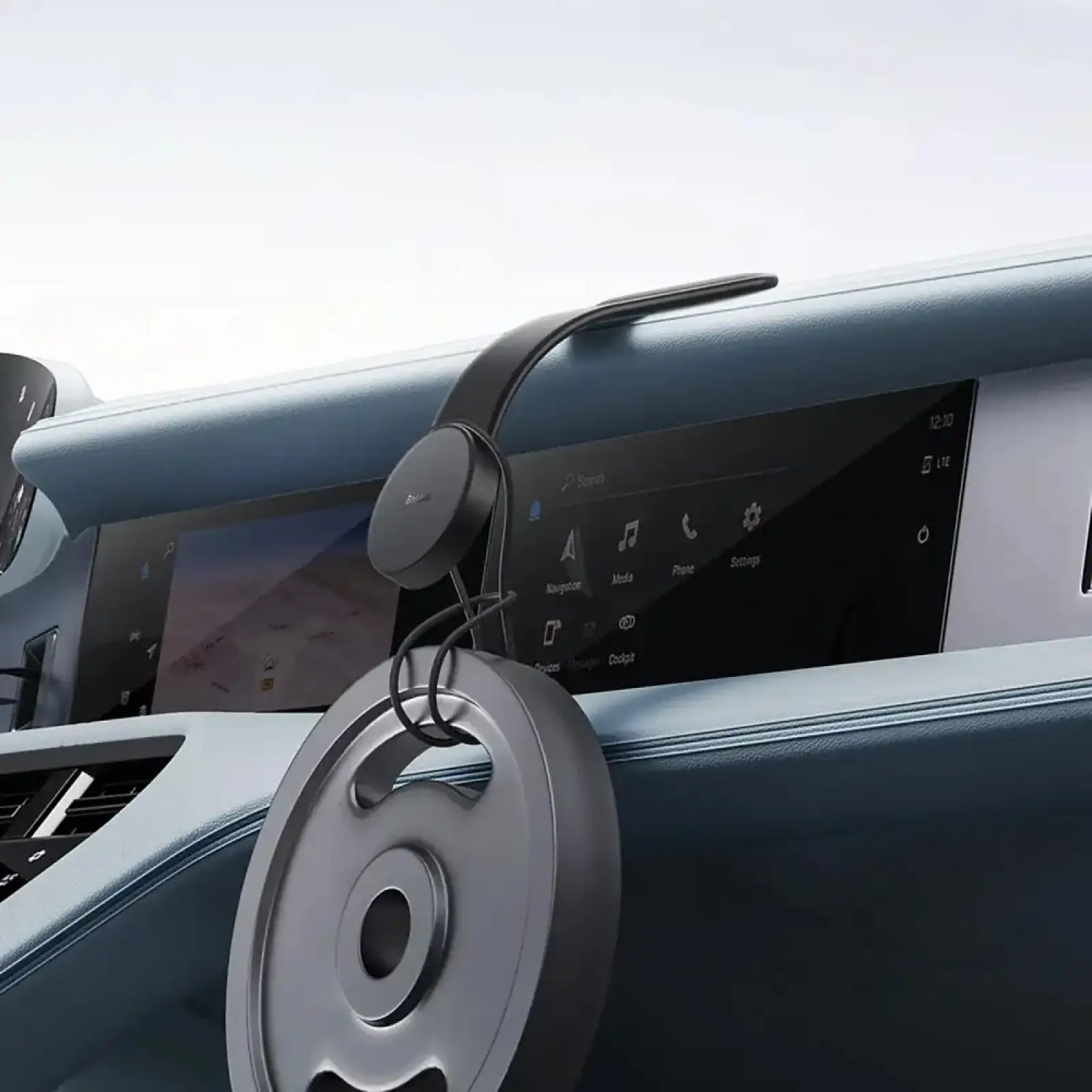 Автомобільний тримач Baseus C02 Magnetic Car Mount Black