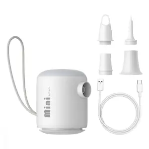 Портативний насос Baseus PocketGo Portable Air Pump White, C11157700221-00
