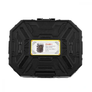 Аккумуляторный LED фонарик D48-1 с зажигалкой Black