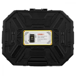 Акумуляторний LED ліхтарик D56-1 з запальничкою Black