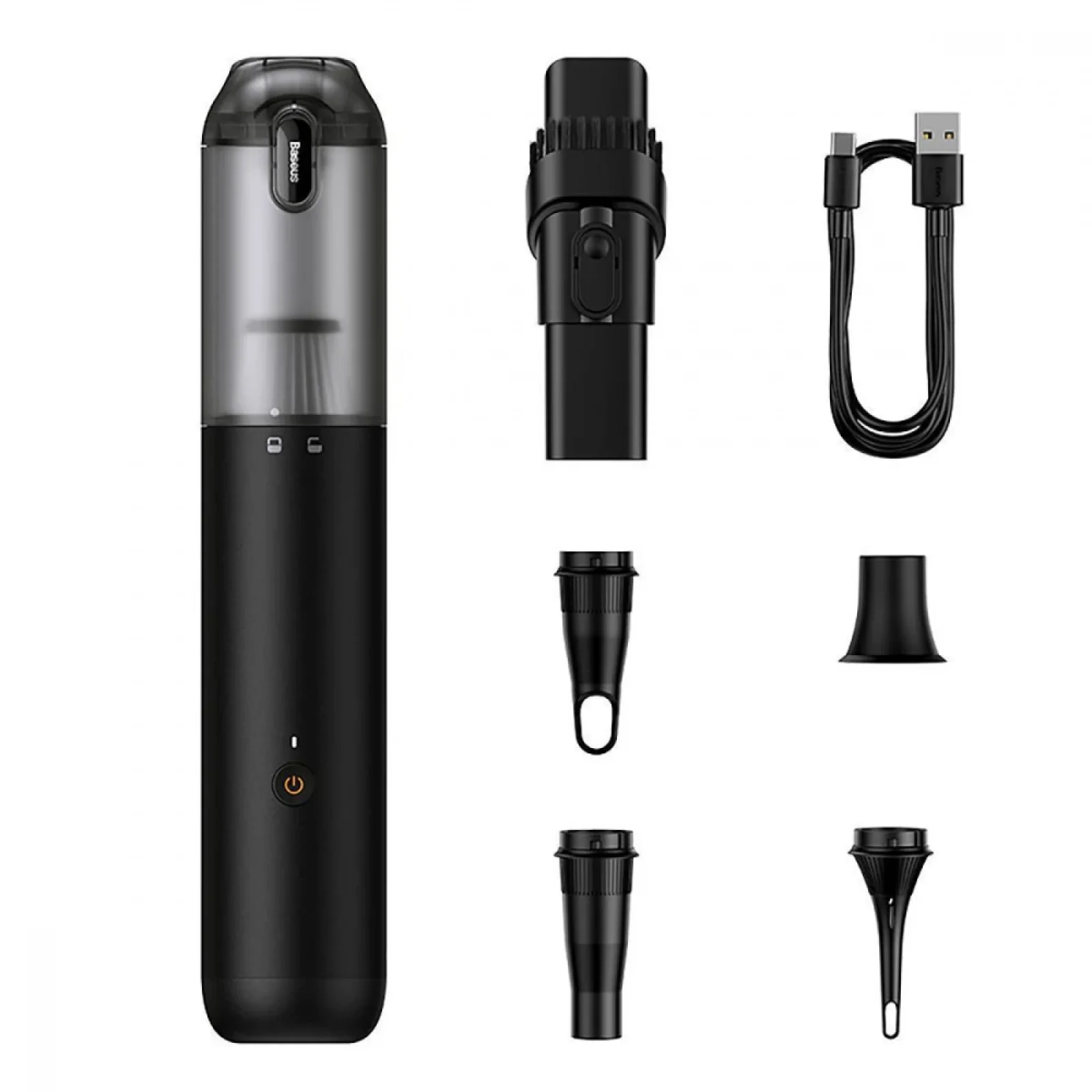 Портативный пылесос Baseus A3lite Handy Vacuum Cleaner (12000pa) Black, VCAQ050001