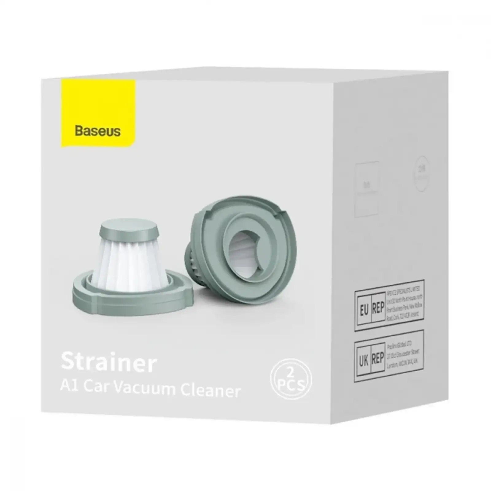 Фильтр для автомобильного пылесоса Baseus A1 (2шт) Gray