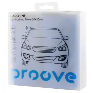 Автомобільна мікрофiбра Proove Carshine (30*30cm) Blue, AACR30000003