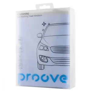 Автомобильная микрофибра Proove Carshine (40*60cm) Blue, AACR40000003