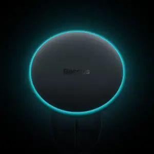 Автомобільний тримач з Бездротовим ЗП Baseus CW01 Magnetic 15W Black
