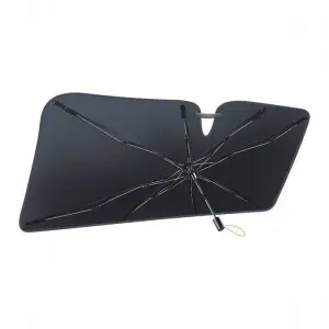 Сонцезахисна парасолька для автомобіля Baseus CoolRide Doubled-Layered Windshield Sun Shade Umbrella Black