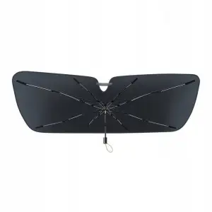 Сонцезахисна парасолька для автомобіля Baseus CoolRide Doubled-Layered Windshield Sun Shade Umbrella Black