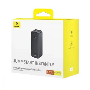 Пусковий пристрій Baseus Super Energy Alpha Series Jump Starter 600A Black, C00259200121-00