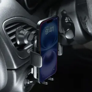 Автомобільний тримач Proove Nitro Charge 15W Matte Black (WHNC15002005)