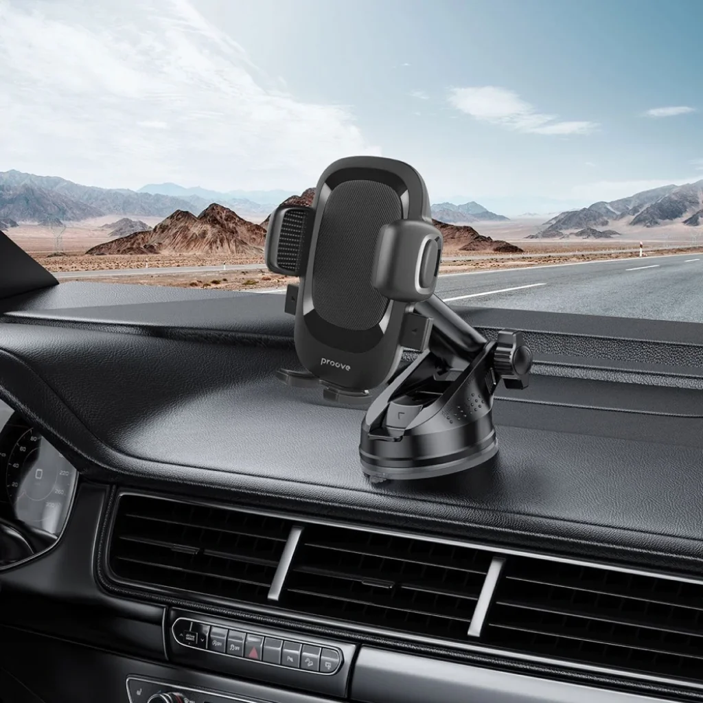 Автомобільний тримач Proove Ellipse Suction Type Car Mount Black, CHES00000001