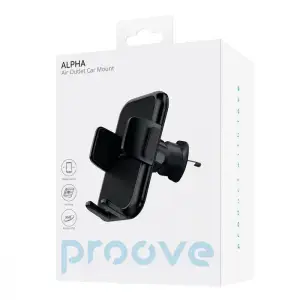 Автодержатель Proove Alpha Air Outlet Car Mount Black, CHAP00000001