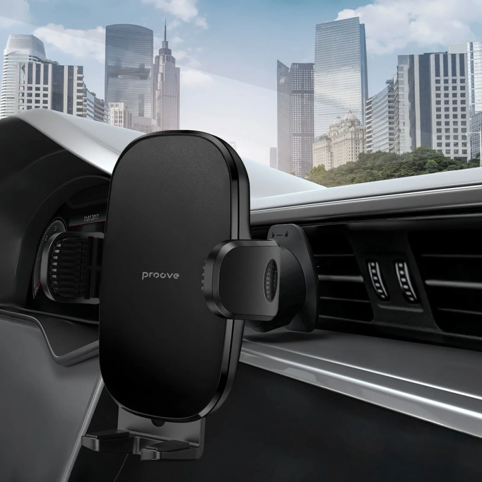 Автомобільний тримач Proove Tumbler Air Outlet Car Mount Black, CHTB00000001