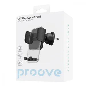 Автомобільний тримач Proove Crystal Clamp Plus Air Outlet Car Mount Black, CHCCP0000001