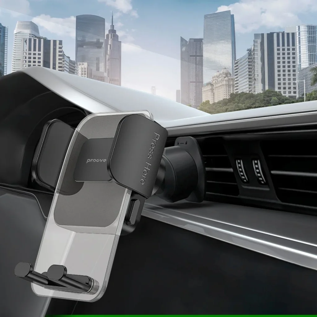 Автомобільний тримач Proove Crystal Clamp Plus Air Outlet Car Mount Black, CHCCP0000001