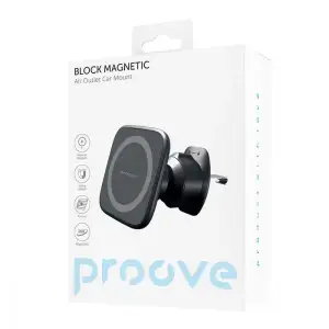 Автодержатель Proove Block Magnetic Air Outlet Car Mount Black, CHMA00000001