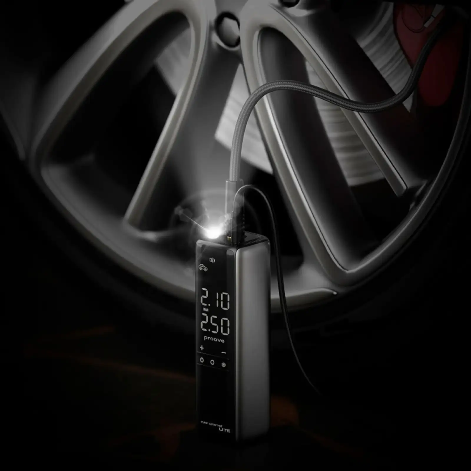 Автомобильный насос Proove Pump Assistant Lite Silver, PPAL12010901