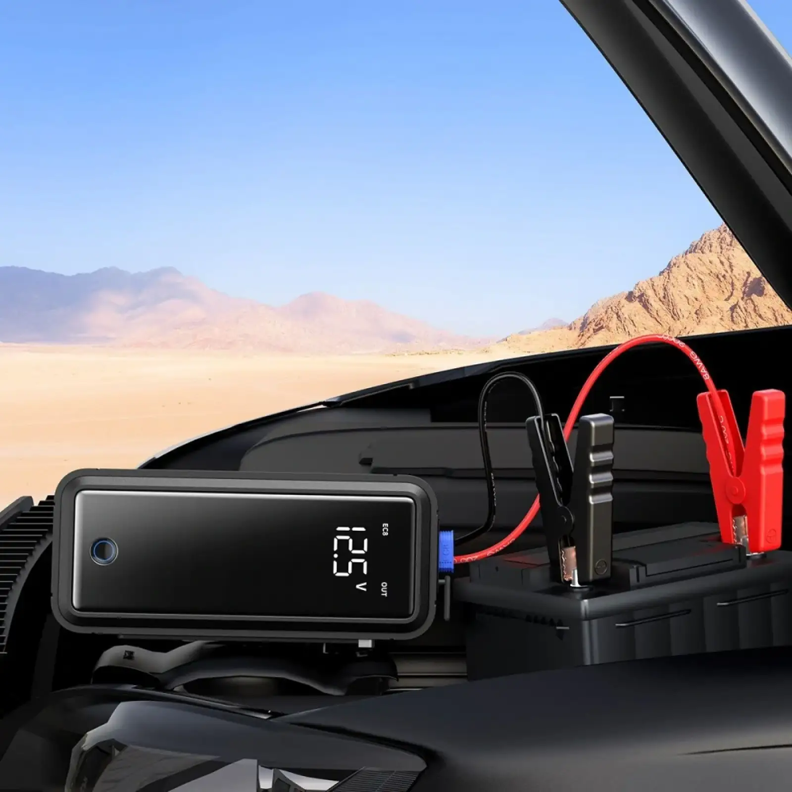 Пусковое устройство Baseus Super Energy Mega Series Supercapacitor Car Jump Starter 3000A Gray, C00265300821-00