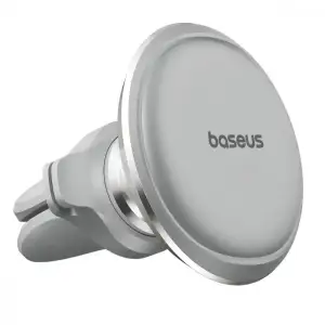 Автомобільний тримач Baseus Magnetic Car Mount with Cable Clip Air Vent Version Black