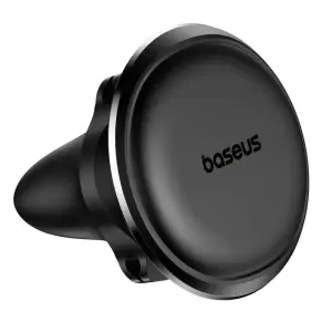 Автомобільний тримач Baseus Magnetic Car Mount with Cable Clip Air Vent Version Black