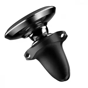 Автомобільний тримач Baseus Magnetic Car Mount with Cable Clip Air Vent Version Black