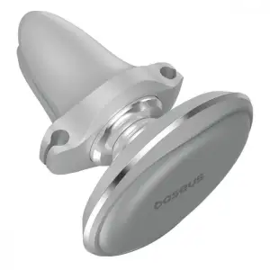 Автомобільний тримач Baseus Magnetic Car Mount with Cable Clip Air Vent Version Black