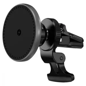 Автомобільний тримач з Бездротовим ЗП Proove UFO 15W Black, WHUF15020001