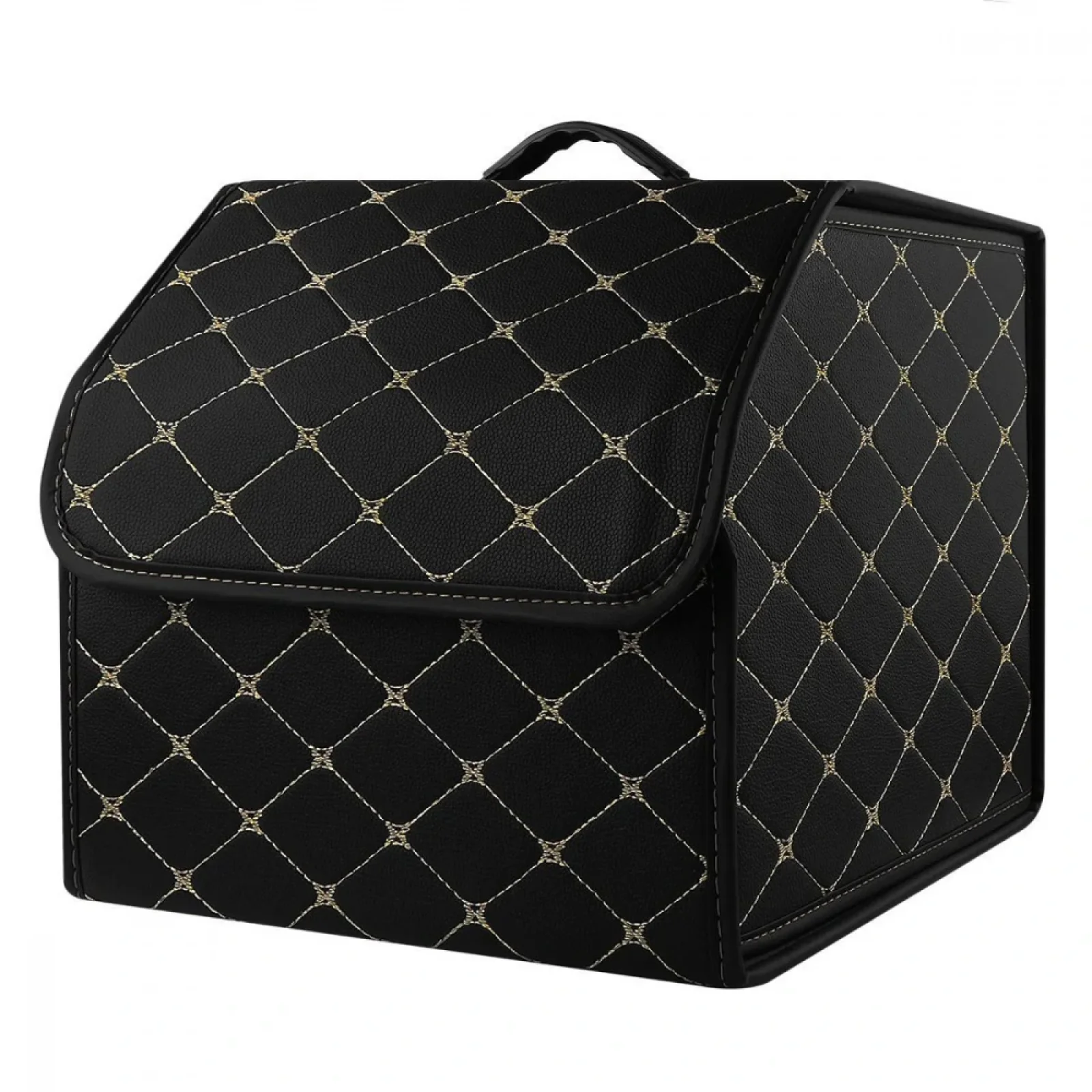 Органайзер у багажник автомобіля 34см*30см*30см Black Beige