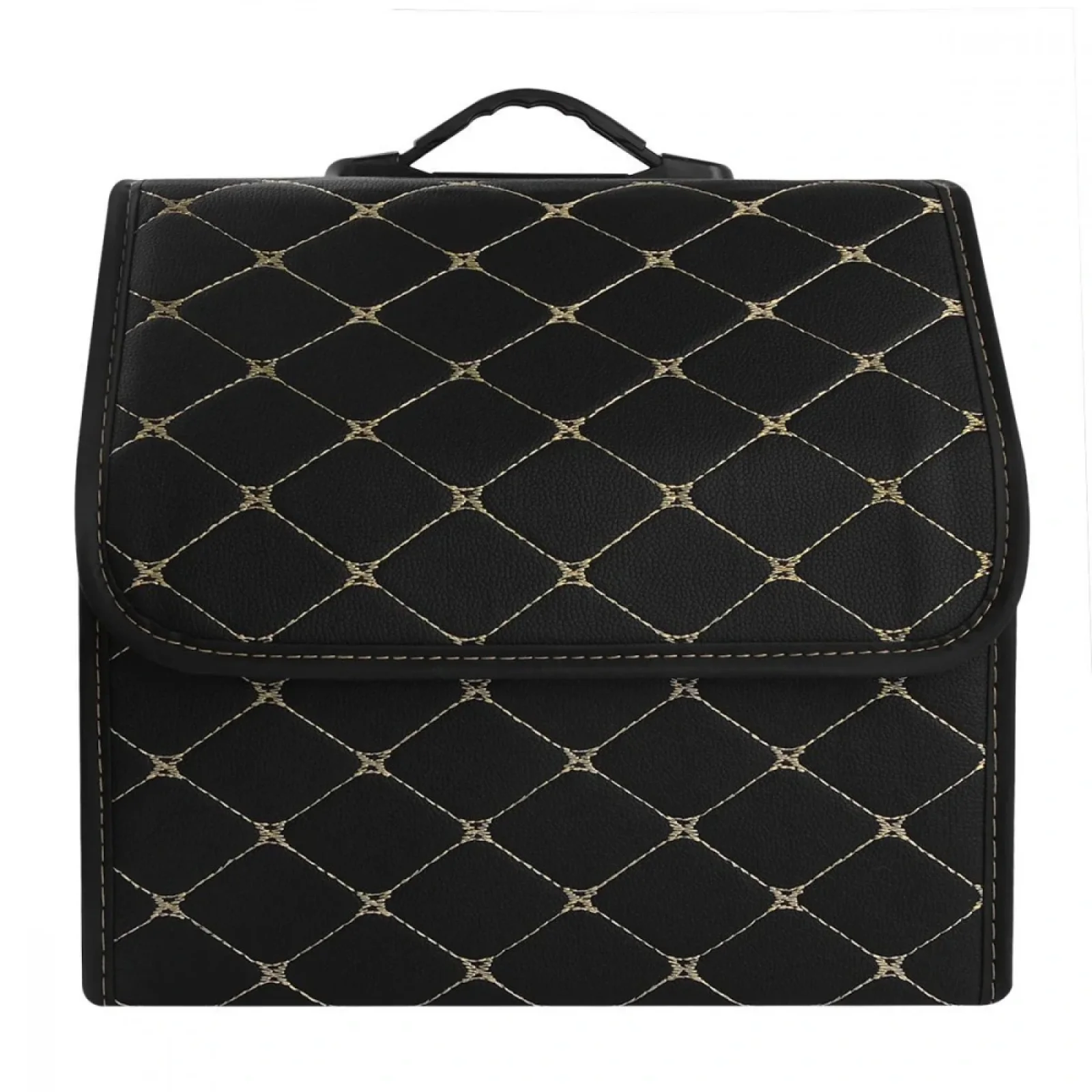 Органайзер у багажник автомобіля 34см*30см*30см Black Beige