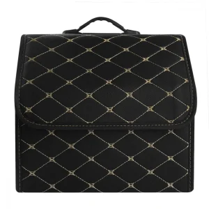 Органайзер в багажник автомобиля 34см*30см*30см Black Beige