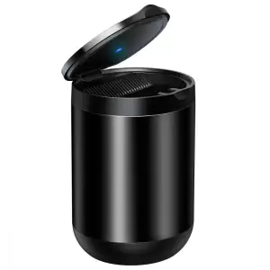 Автомобільна попільничка Baseus Premium Car Ashtray (2 Series) Black, C20464700111-00