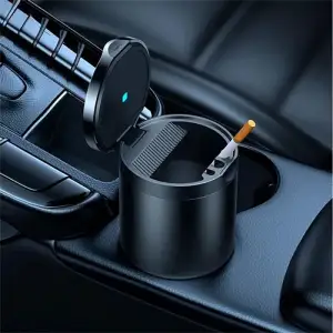Автомобільна попільничка Baseus Premium Car Ashtray (2 Series) Black, C20464700111-00