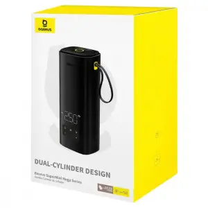 Автомобільний насос Baseus SuperMini Mega Series Black (C11123202111-00)