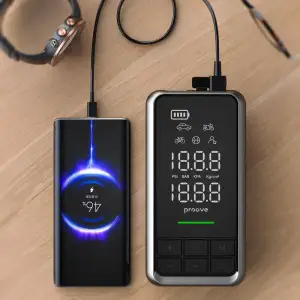 Пусковий Пристрій 2 in 1 + Насос Proove Air Jump 10400mAh 1000A Gray
