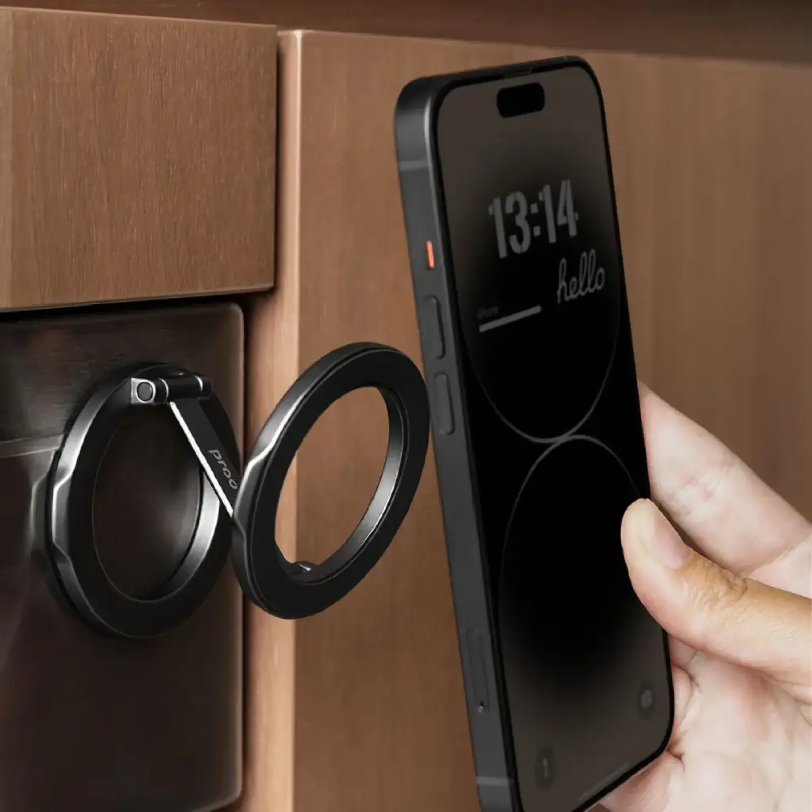 Магнитный держатель Proove Hidden Universal Type Car Mount Gray (CHHN00000001)