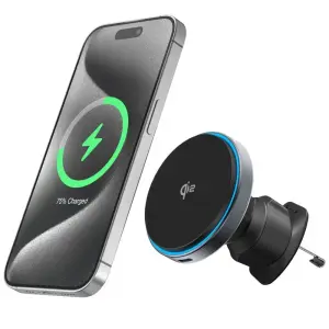 Автомобільний тримач Proove Titanium Circle Qi2 15W Gray (WHTC15010003)