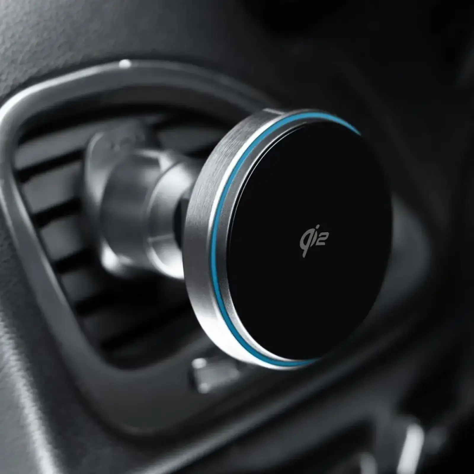 Автомобільний тримач Proove Titanium Circle Qi2 15W Gray (WHTC15010003)