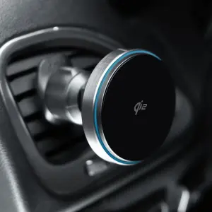 Автомобільний тримач Proove Titanium Circle Qi2 15W Gray (WHTC15010003)