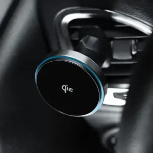 Автомобільний тримач Proove Titanium Circle Qi2 15W Gray (WHTC15010003)