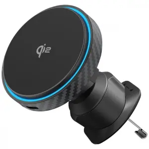 Автодержатель Proove Graphite Circle Qi2 15W Black (WHGC15010001)