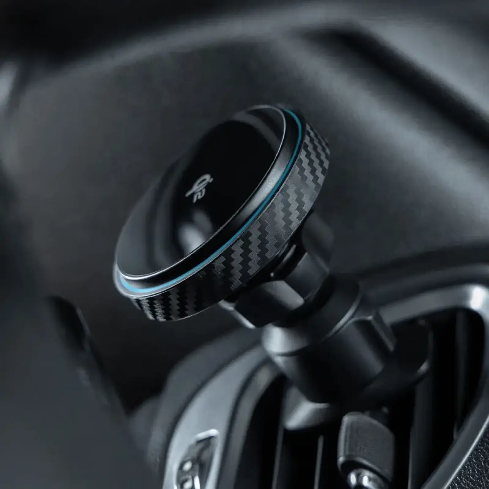 Автодержатель Proove Graphite Circle Qi2 15W Black (WHGC15010001)