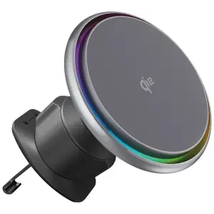 Автодержатель Proove IceCore Qi2 15W Gray (WHIC15002003)