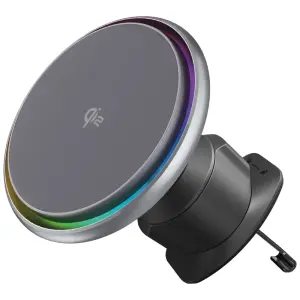 Автодержатель Proove IceCore Qi2 15W Gray (WHIC15002003)