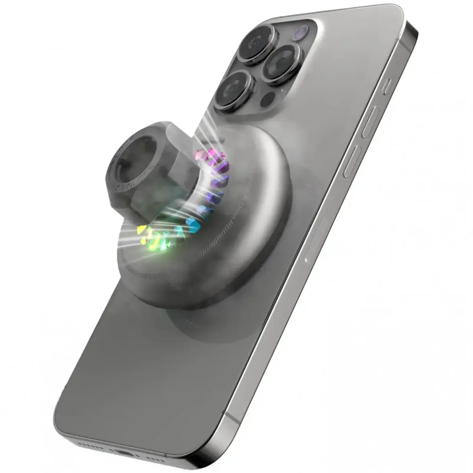 Автодержатель Proove IceCore Qi2 15W Gray (WHIC15002003)