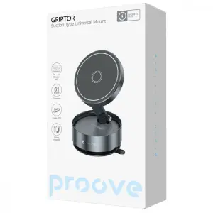 Автомобильный держатель Proove Griptor Sutction Type Universal Mount Gray (CHGRP0000003)